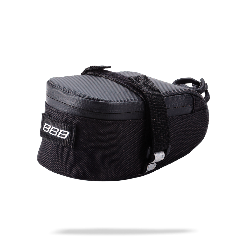 Black cycling saddle bag from BBB. BSB-31