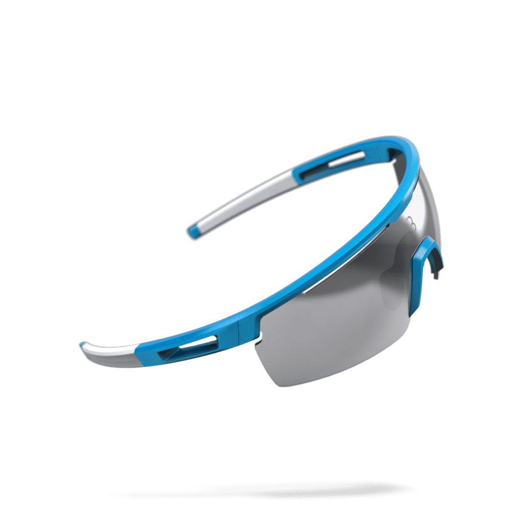 Blue and white cycling sunglasses from BBB. BSG-57