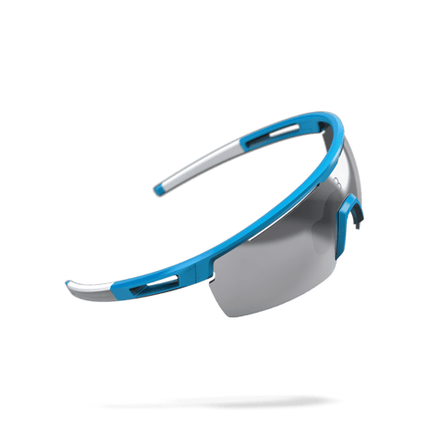 Blue and white cycling sunglasses from BBB. BSG-57
