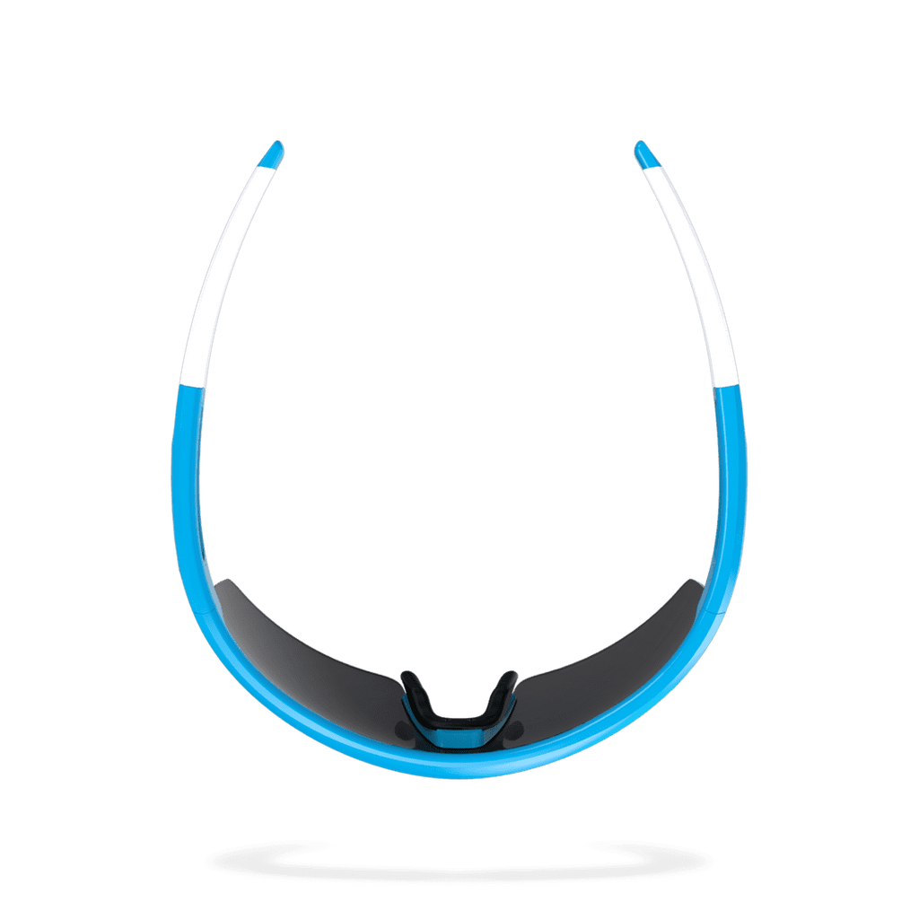 Blue and white cycling sunglasses from BBB. BSG-57