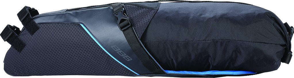 Black bikepacking saddle bag from BBB. BSB-143