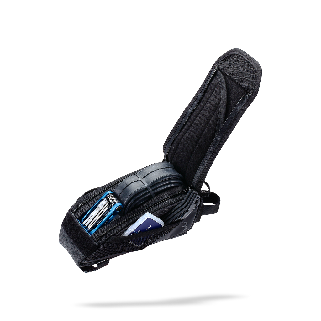 Black cycling top tube bag from BBB. BSB-18