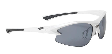 White, cycling sunglasses from BBB. BSG-38S