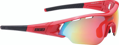 Red cycling sunglasses from BBB. BSB-50