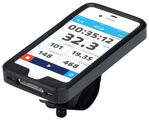 iPhone 4 case and handlebar mount from BBB. BSM-02