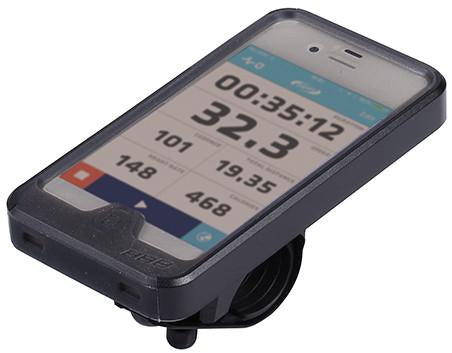 iPhone 4 case and handlebar mount from BBB. BSM-02