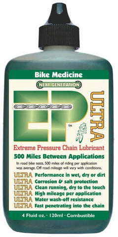 Synthetic bicycle chain lube from Bike Medicine